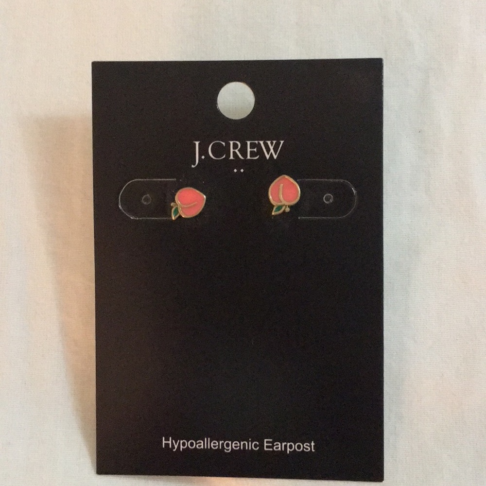 Peach Stud Earrings - NWT